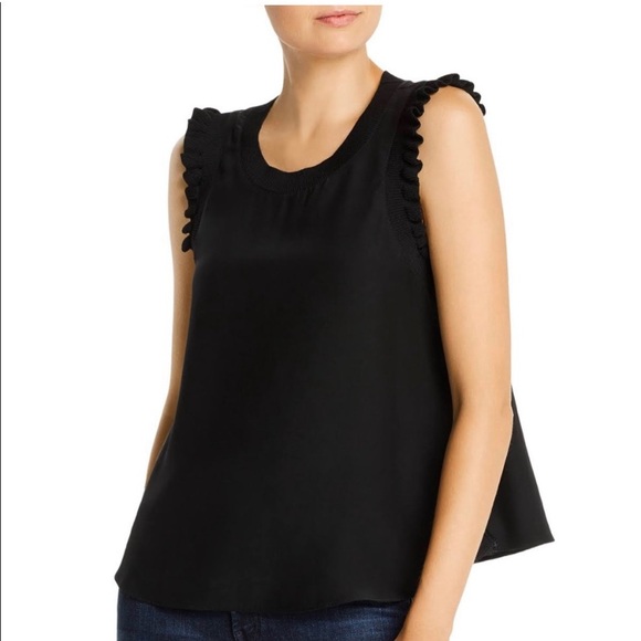 bohme Tops - Bohme Current Air Sleeveless Ruffle Detail Blouse. Size Medium. NWT.